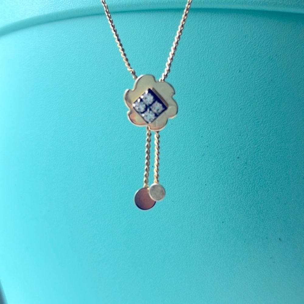 Golden antique necklace